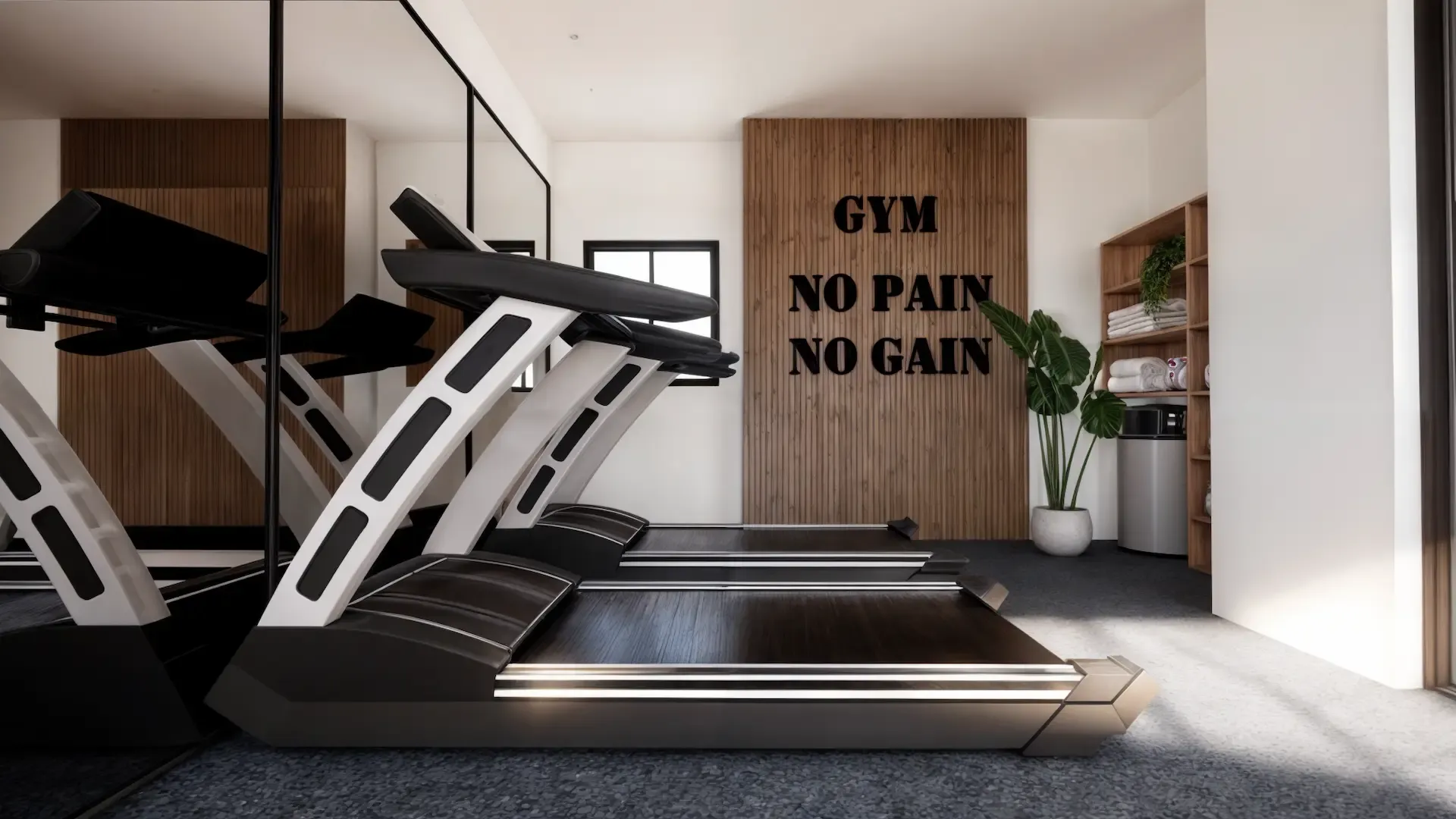 Gimnasio equipado